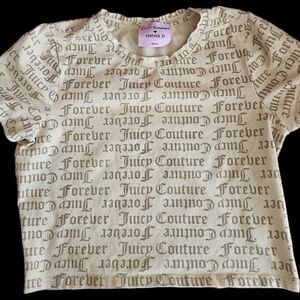 Juicy Couture Tan Logo Tee